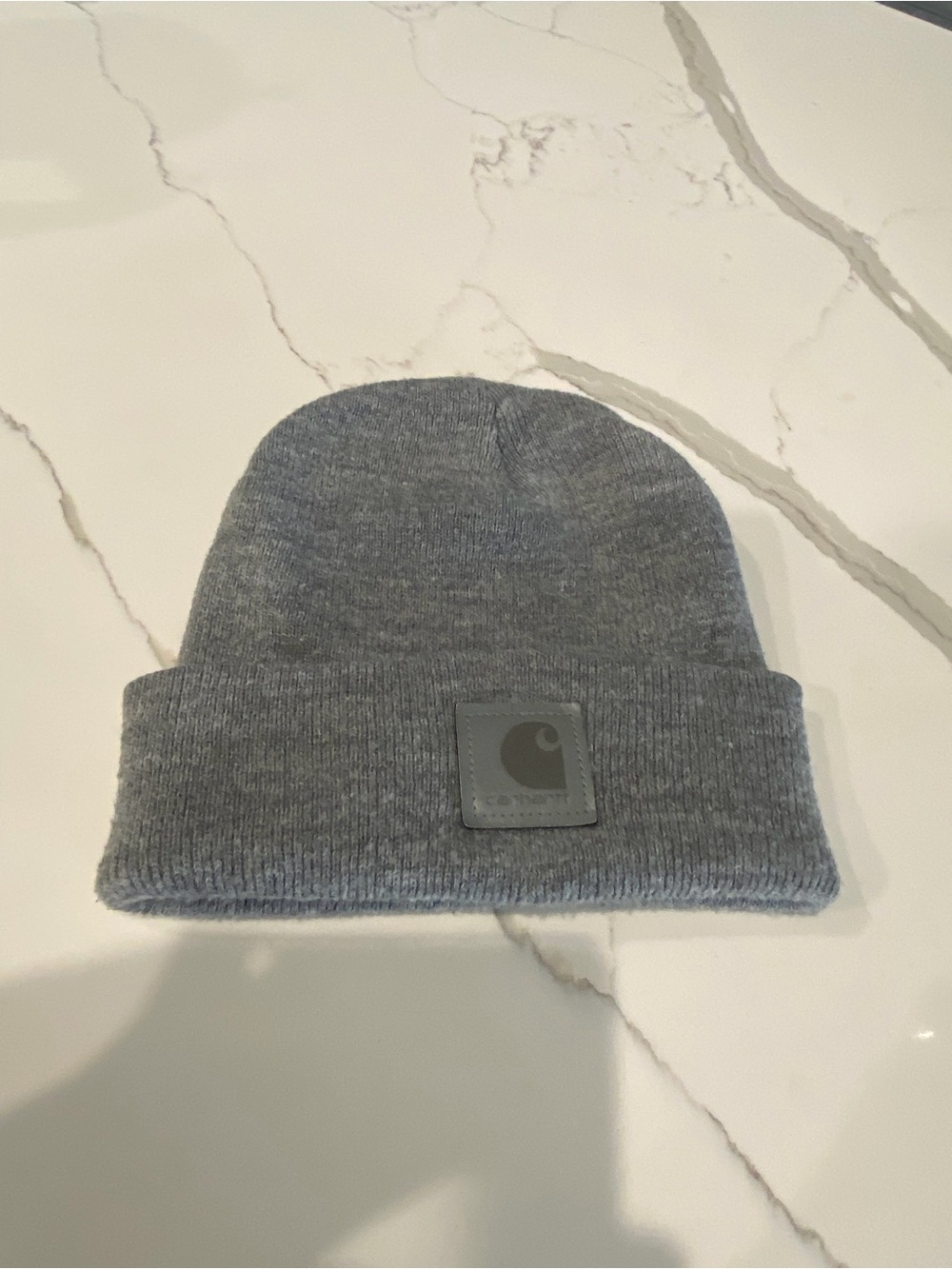 Carhartt Heather Gray Cuffed Beanie